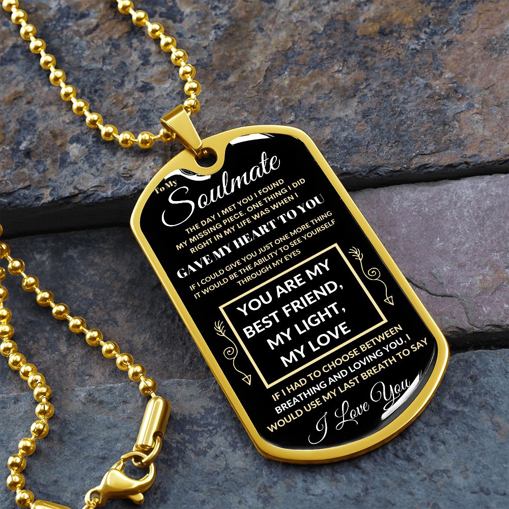 DOG TAGS Jewel of My Love GiftsFromTheHeart