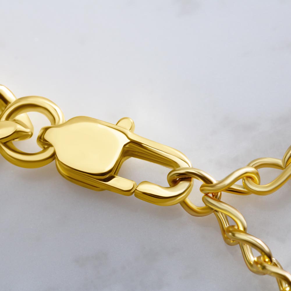 Cuban Link Chain Necklace - To My Man - You Are My Person