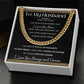 Cuban Link Necklace, GIFT TO HUSBAND - I Love You More