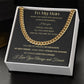 Cuban Link Chain Necklace - To My Man - You Are My Person