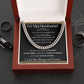 Cuban Link Necklace, GIFT TO HUSBAND - I Love You More