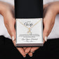 Alluring Beauty Necklace, Gift to Wife from Husband - I Want to Be Your Last - Valentines, Birthday, Christmas, Anniversary