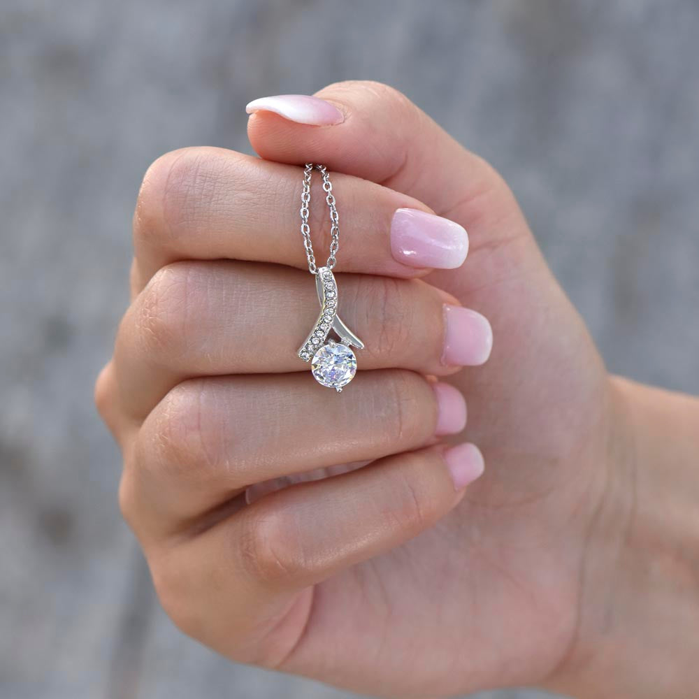 Alluring Beauty Necklace, Gift to Wife from Husband - I Want to Be Your Last - Valentines, Birthday, Christmas, Anniversary