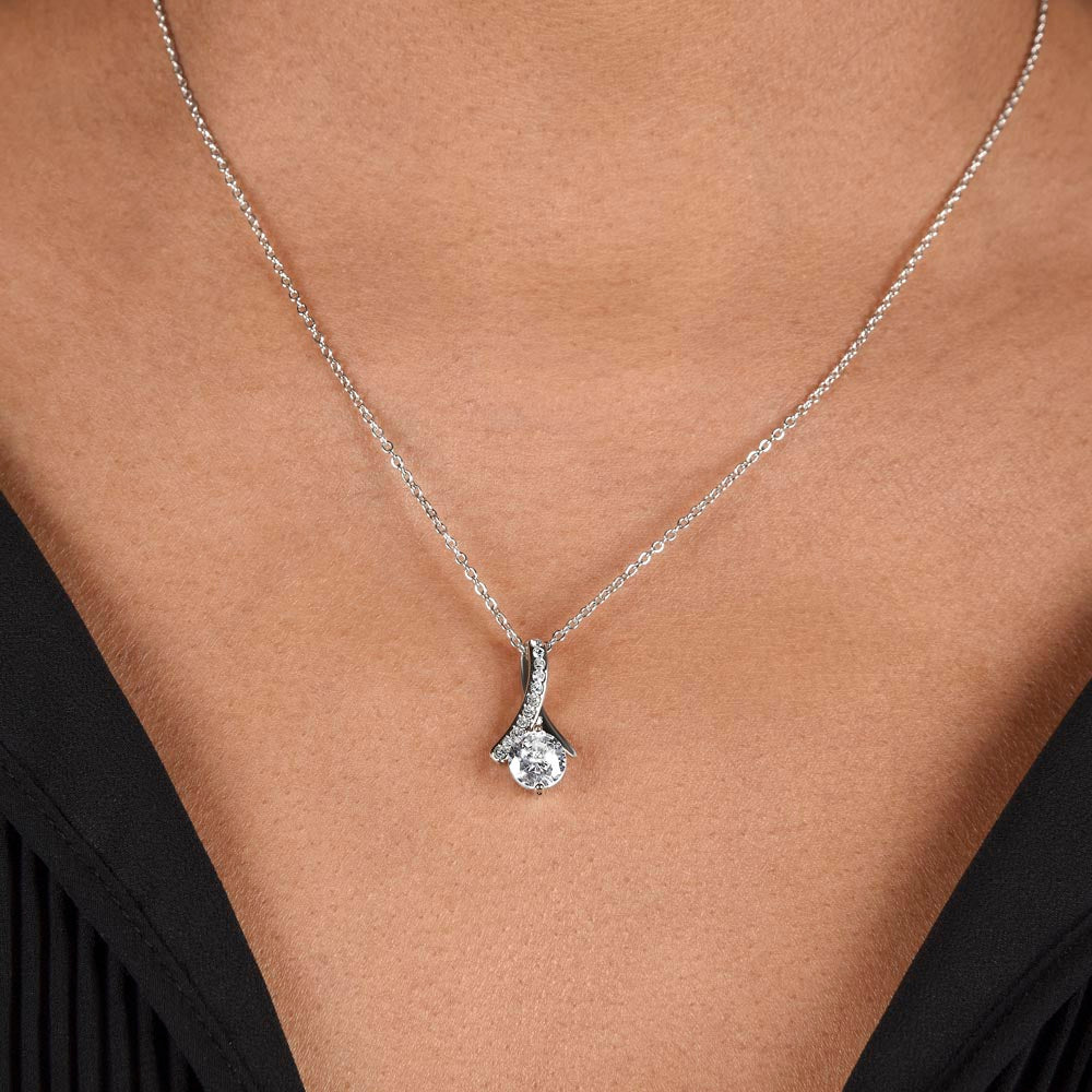 Alluring Beauty Necklace, Gift to Wife from Husband - I Want to Be Your Last - Valentines, Birthday, Christmas, Anniversary