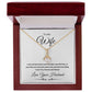 Alluring Beauty Necklace, Gift to Wife from Husband - I Want to Be Your Last - Valentines, Birthday, Christmas, Anniversary