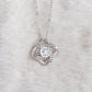 Love Knot Necklace, GIFT TO DAUGHTER from Mom or Dad