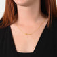 Custom Name Necklace, Gift to Wife - Black - Valentines, Birthday, Anniversary, Christmas
