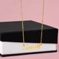 Custom Name Necklace, Gift to Wife - Black - Valentines, Birthday, Anniversary, Christmas