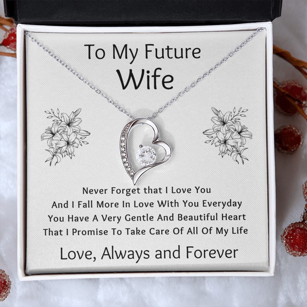 To My Future Wife Necklace | To my future wife, Wife necklace, Necklace  gift wrap