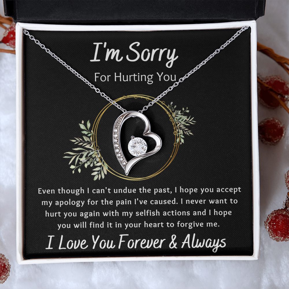 To My Wife - Forever Love Necklace + CZ Earrings – Jbolt Gift Co